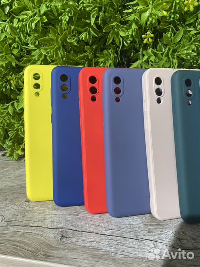 Чехол силиконовый Samsung A02