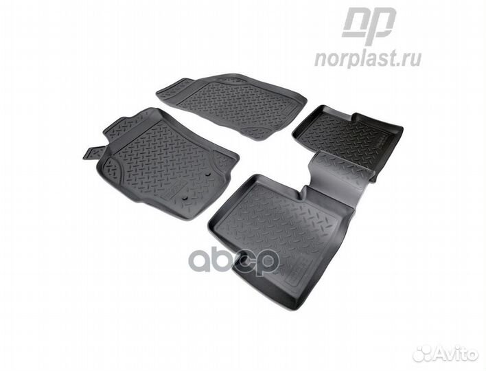 Коврики салонные для Fiat Albea (2002) npl-po-2