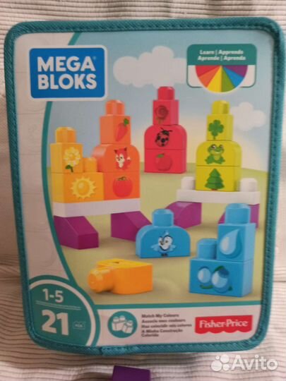 Кубик конструктор mega blocks