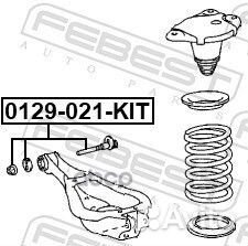 Болт с эксцентриком (ремкомплект) 0129021KIT