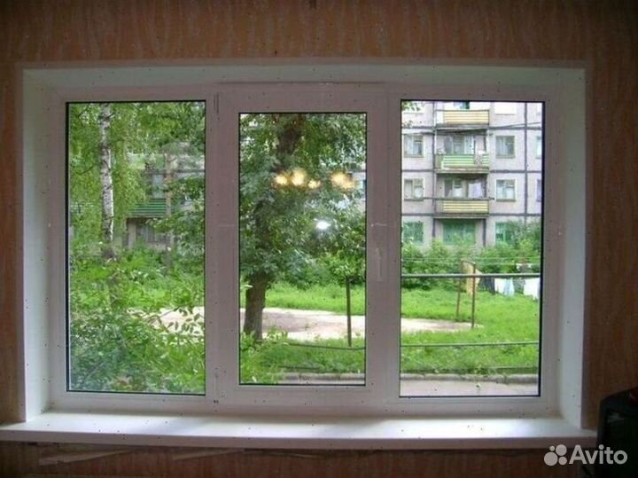 Пластиковое окно новые