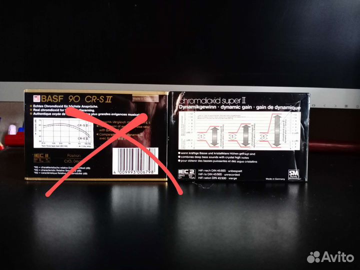 Аудиокассета Basf