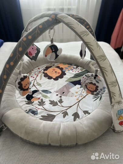 Развивающий коврик round comfy gym