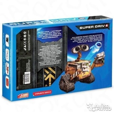 Приставка Sega (Сега) Super Drive Wall-E (50-in-1)