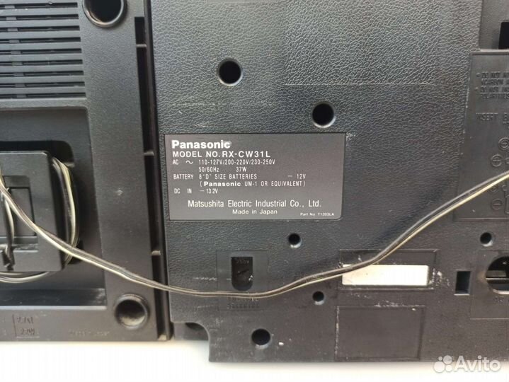 Кассетный магнитофон Panasonic RX-CW31L