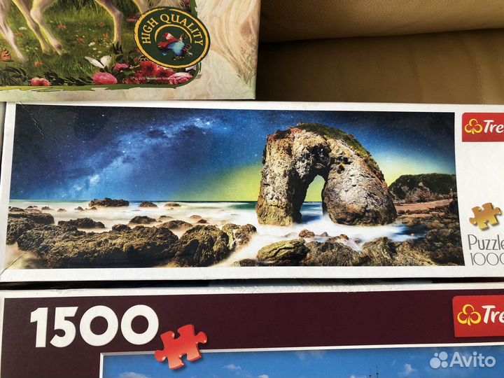 Пазлы 1000, 1500, 560 детские