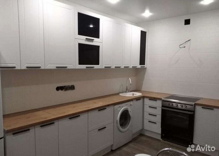 Кухонный гарнитур белый модульный новый