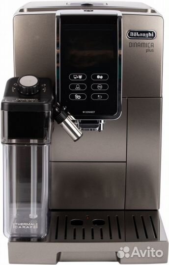 Кофемашина Delonghi ecam370.95.T 1450Вт черный