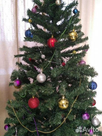 Ель+игрушки