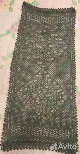 Палантин пуховый