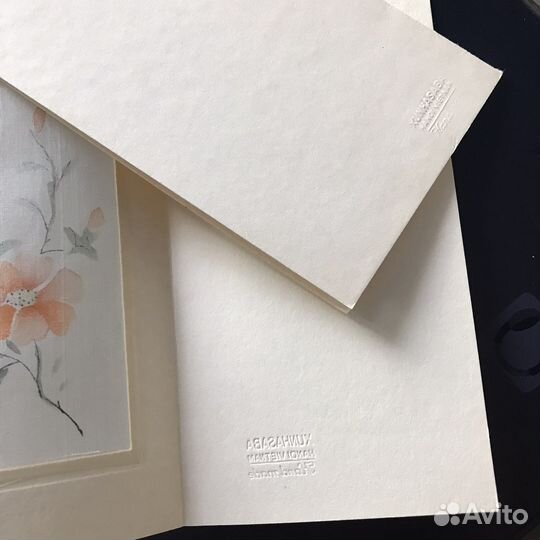 Старинные открытки, роспись по шелку