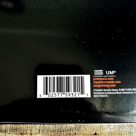 Винил Godsmack - Godsmack 2LP Black объявление продам
