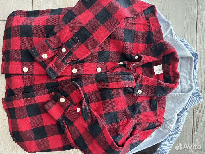 Рубашки на мальчика 110-116