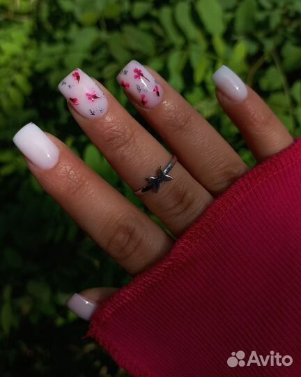 Маникюр, укрепление, наращиание, дизайны