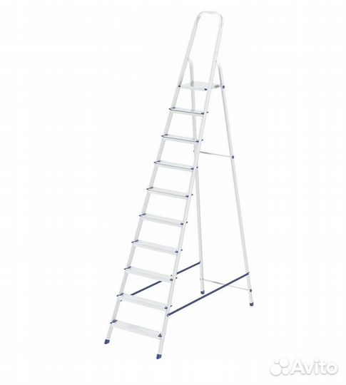 Алюминиевая стремянка ремоколор, 10 ступеней 63-0