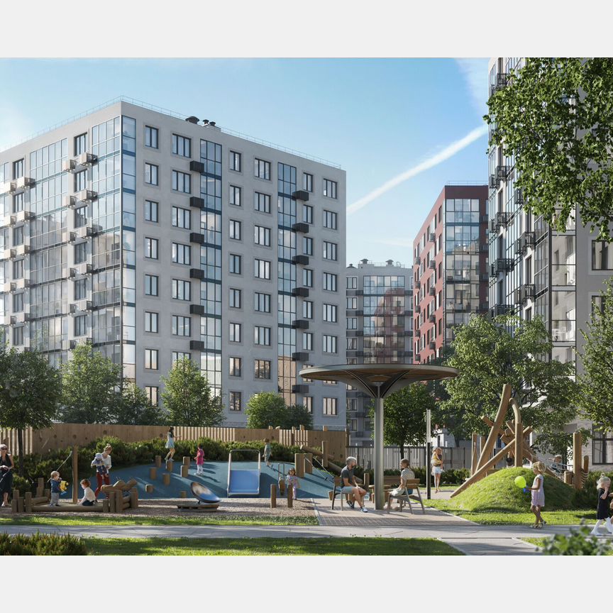2-к. квартира, 48,8 м², 2/13 эт.