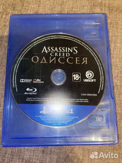 Assassins creed Одиссея ps4