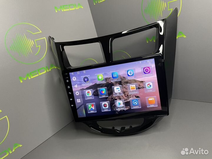 Магнитола Акцент, Android 10 2/32Gb