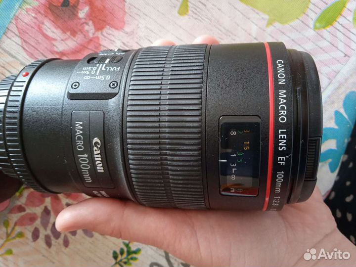 Объектив canon ef 100 mm f/2.8l