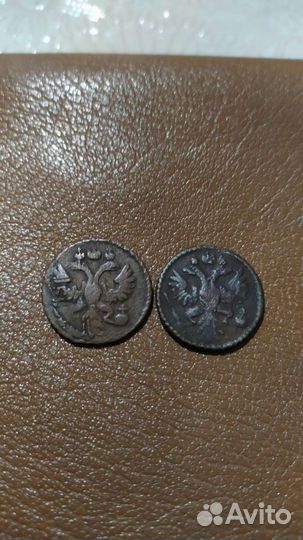 Полушки Анны Иоанновны и Елизаветы