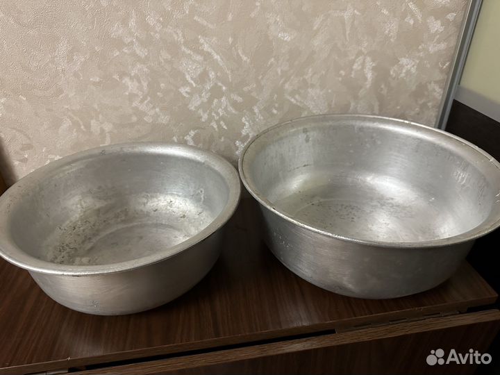 Таз алюминиевый