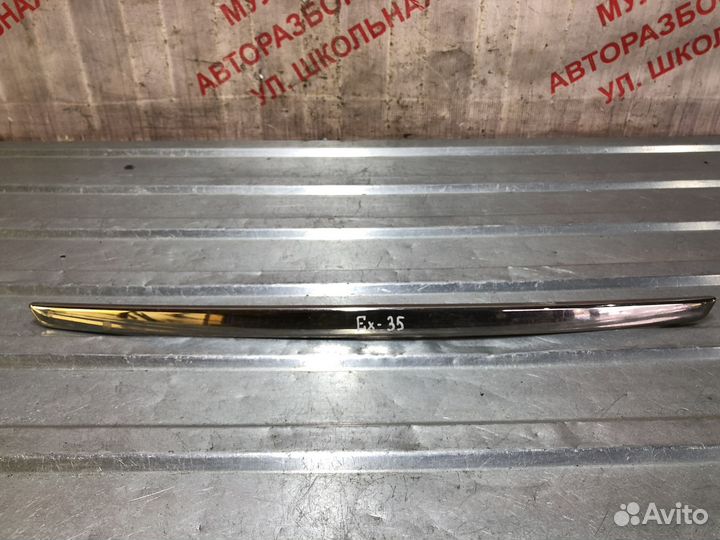 Накладка молдинг крышки багажника Infiniti EX 35