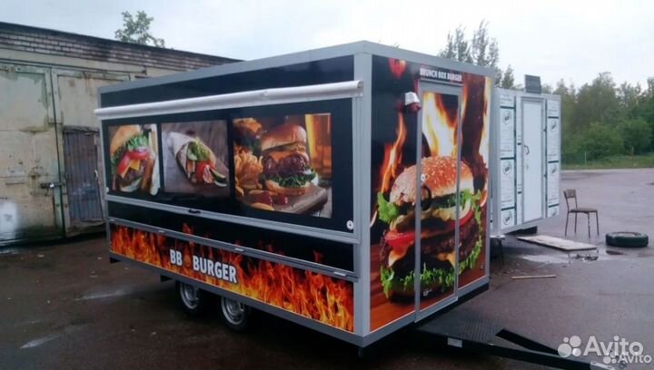 Автолавка, фуд трак, торговый прицеп, купава