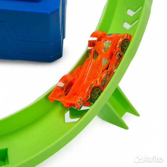 Hot Wheels с пуск установкой Action Spiral Speed C