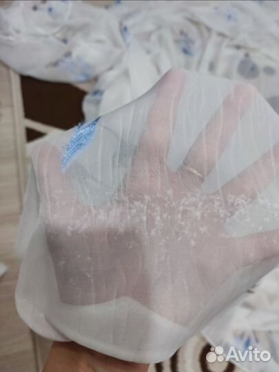 Комплект шторы и тюль бу