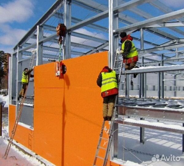 Сэндвич-панели с перераскладкой