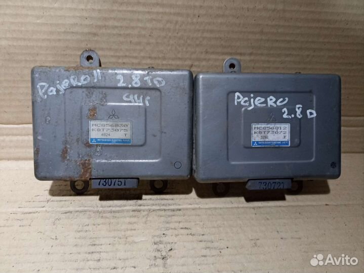 Эбу Mitsubishi Pajero II 2.8 тд