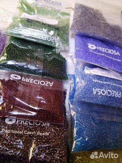 Бисер чешский preciosa
