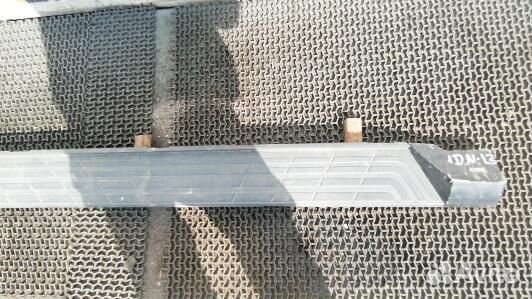 Подножка внешняя декоративная mitsubishi pajero 4