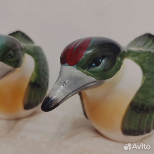 Утки-мандаринки, пара