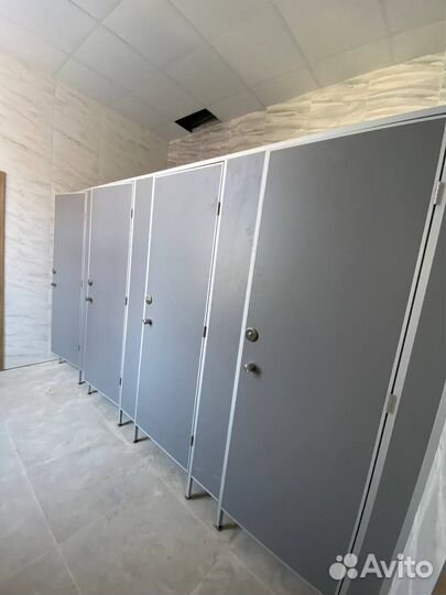 Сантенические, душевые, туалетные перегородки