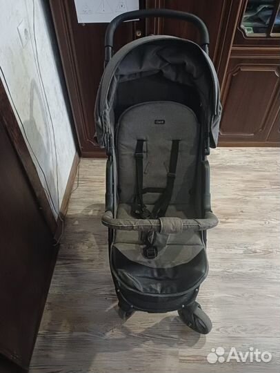 Прогулочная коляска Corol джинс/серый