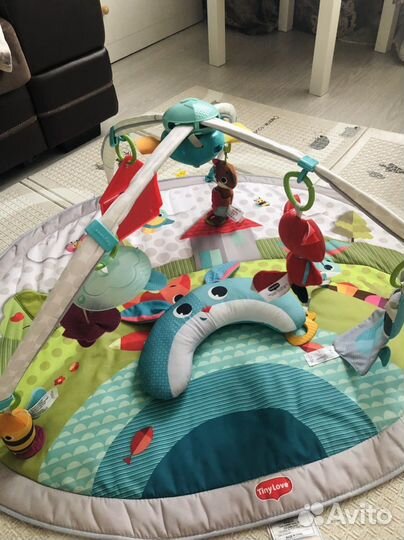 Развивающий коврик tiny love солнечная полянка