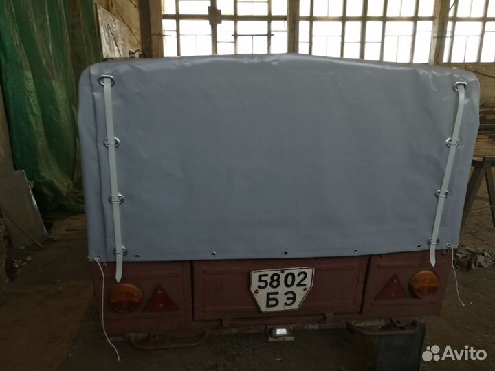 Тент на легковой прицеп