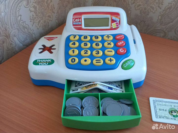 Касса игрушечная