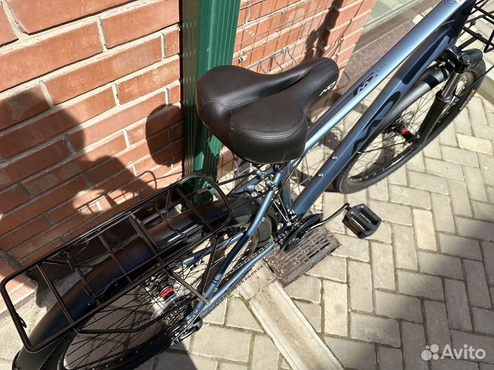 Велосипед новый алюминий прома с багажником