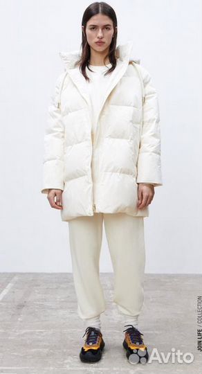 Пуховик zara m