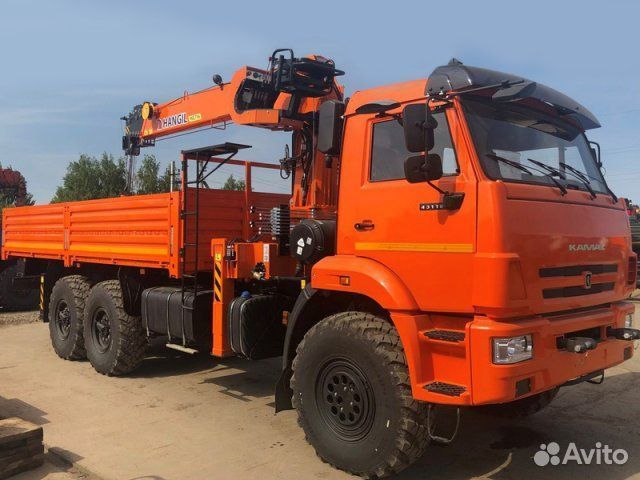 КАМАЗ 43118-23027-50 с КМУ, 2024