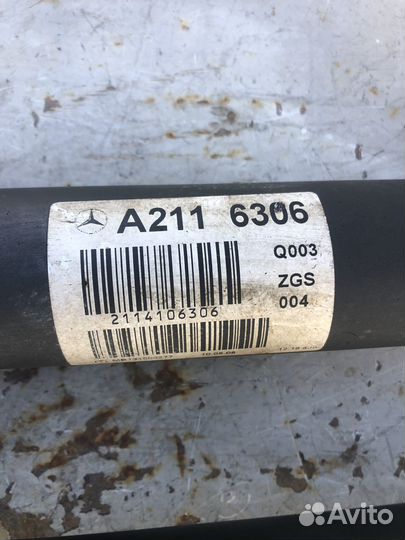 Кардан передний 4 matic Mercedes Benz w211 w220