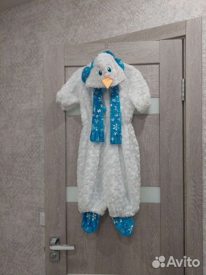 Костюм снеговика 116