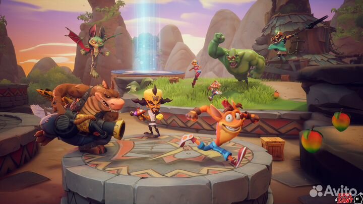 Crash Team Rumble. Deluxe Edition PS4, английская версия