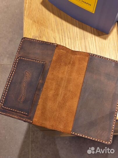 Обложка для паспорта из натуральной кожи