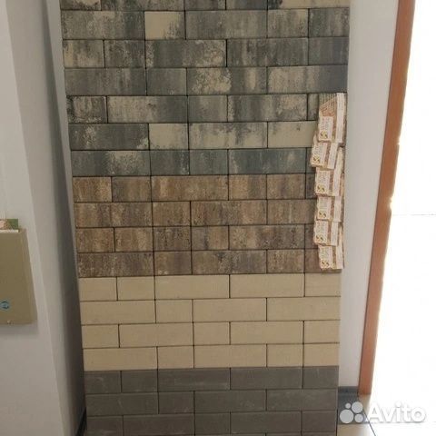 Вибропрессованная тротуарная плитка