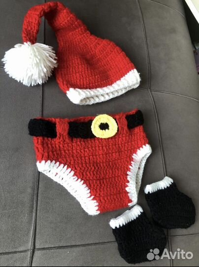 Новогодний костюм, для фотосессии новорождённого