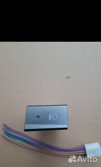 Кнопка передних птф hyundai accent