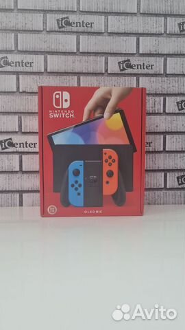 Игровая приставка Nintendo Switch oled Blue/Red